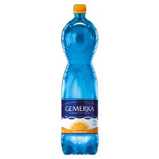 Gemerka Magnesium and Calcium with Orange Flavours Gently Sparkling 1.5 L