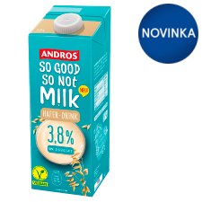 Andros Oat Drink with 3.8% Fat 1 L