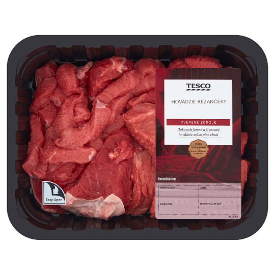 Tesco Hovädzie rezančeky 0,400 kg