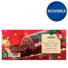 Tesco Joyous Chocolate Yule Log 260 g