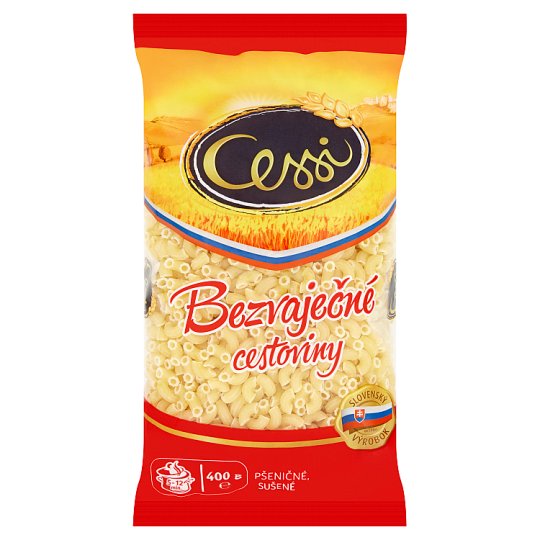 Cessi Egg Free Pasta Wheat, Dried Elbows Small 400 g