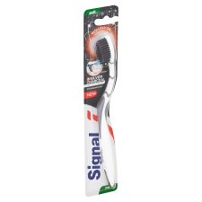 Signal Nature Elements Silver Charcoal Soft Toothbrush