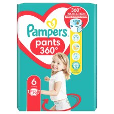 Pampers Pants Size 6, 19 Nappies, 14kg-19kg