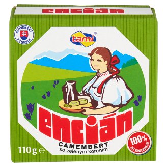 Tami Encián Syr s bielou plesňou na povrchu so zeleným korením 110 g