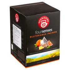 Teekanne Foursenses Blutorange Ingwer ovocný čaj 20 x 2,5 g (50 g)