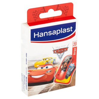 Hansaplast Disney Pixar Autá 3 Detské náplasti 20 ks