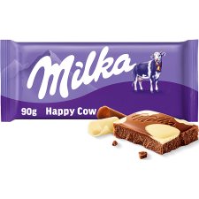 Milka Alpine Milk Chocolate and White Chocolate 90 g