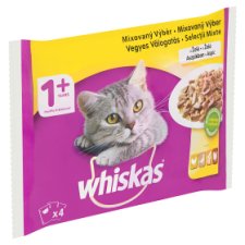 Whiskas Mixovaný výber v želé 4 x 100 g