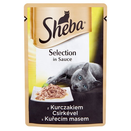 Sheba Selection in Sauce with Chicken in Juice 85 g Tesco Groceries