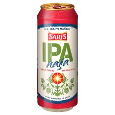 Šariš Our IPA Light Ale Beer 500 ml