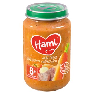 HAMI príkrm Zelenina s duseným bravčovým 200 g