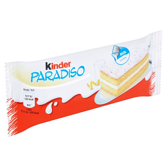 Kinder Paradiso piškótové rezy s mliečnym krémom 29 g
