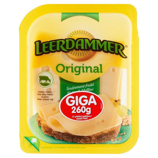 Leerdammer Original Giga 13 Slices 260 g