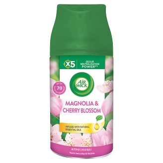 Air Wick Freshmatic Max Náplň do osviežovača vzduchu magnólia a kvitnúca čerešňa 250 ml