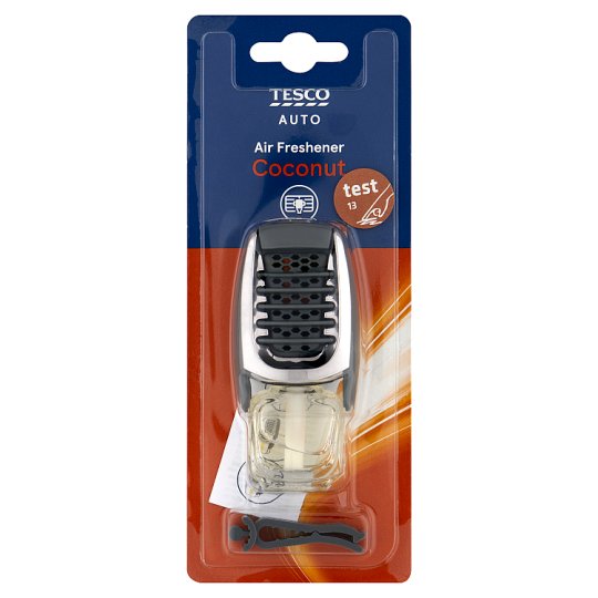 Tesco Coconut Car Air Freshener 7 ml Tesco Groceries