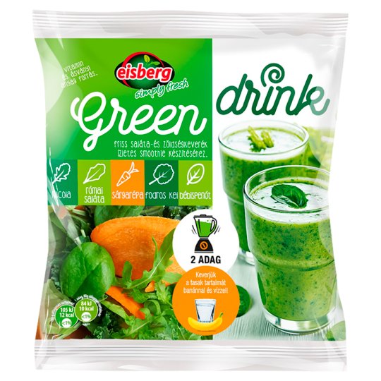 Eisberg Simply Fresh Green Drink šalátový mix na Smoothie 160 g