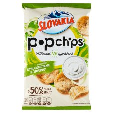 Slovakia Pop Chips S príchuťou kyslá smotana s cibuľkou 65 g