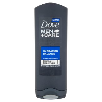 Dove Men+Care Hydration balance sprchovací gél na telo a tvár pre mužov 250 ml