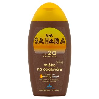 Sahara Mlieko na opaľovanie OF 20 200 ml