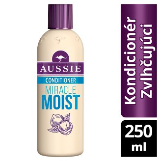 Aussie Miracle Moist Balzam Na Suché, Vysušené Vlasy 250 ml