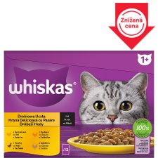 Whiskas Poultry Feasts in Juice 12 x 85 g (1.02 kg)