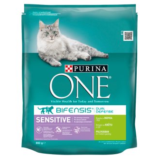 Purina ONE Sensitive bohaté na morku a ryžu 800 g