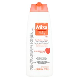 Mixa Baby Cold cream detský krém do sprchy i kúpeľa 250 ml