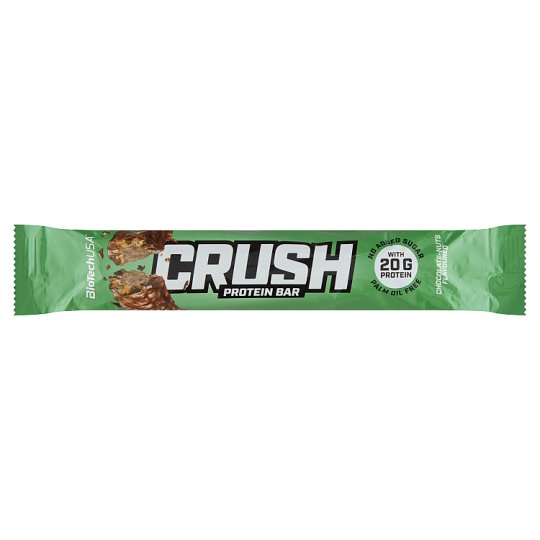 BioTechUSA Crush Protein Bar with Dark Chocolate Icing 64 g - Tesco ...