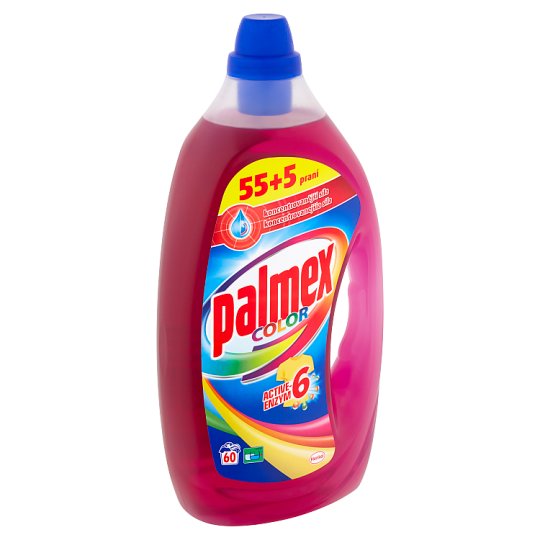 Palmex Color Active-Enzym 6 prací prostriedok 60 praní 3,00 l