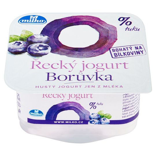 Milko Řecký jogurt čučoriedka 140 g