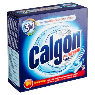 Calgon Powerball 2 v 1 tablety - zmäkčovač vody 15 ks 195 g