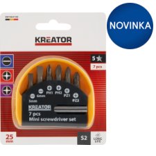 Kreator Sada mini bitov 7 ks