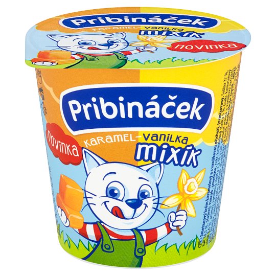 Pribináček Mixík karamel-vanilka 125 g