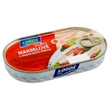 Łosoś Ustka Mackerel Fillets in Tomato Sauce 175 g