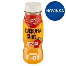 Rio Cold Press Kurkuma Shot Orange Mango 180 ml