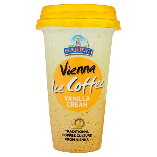 Maresi Vienna ice coffee ľadová káva s mliekom smotanou a vanilkovou príchuťou 230 ml