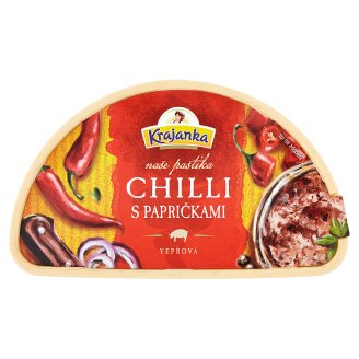 Krajanka Paštéta s čili papričkami 100 g