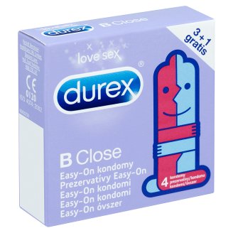Durex B Close Easy-On prezervatívy 4 ks