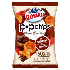 Slovakia Pop Chips S príchuťou barbecue 65 g