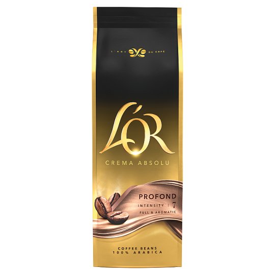 L'OR Crema Absolu Profond káva pražená zrnková 500 g