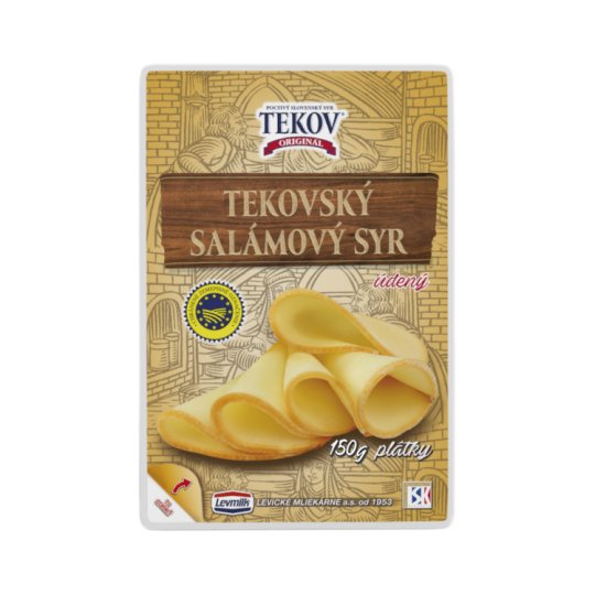 TEKOV SALAMI CHEESE Smoked Slices 150 g