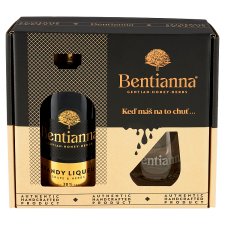 Bentianna Liqueur 38% 700 ml + pohár