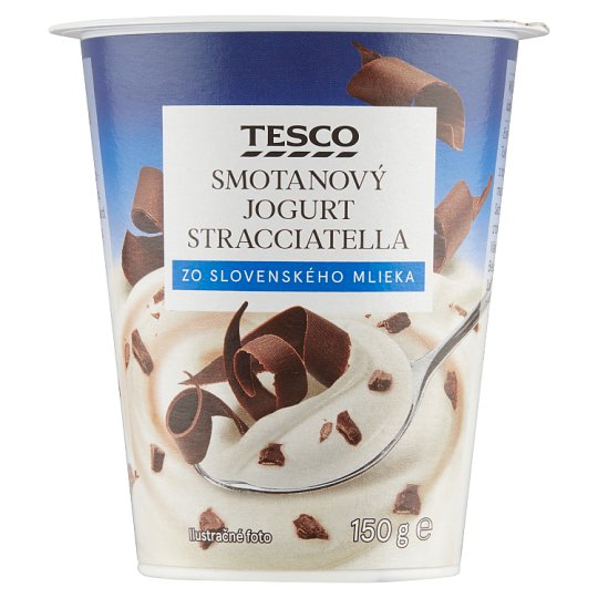 Tesco Creamy Yogurt Stracciatella 150 g