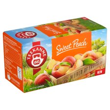 TEEKANNE Sweet Peach, World of Fruits, 20 vrecúšok 45 g