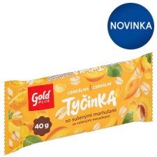 Gold Plus Cereálna tyčinka so sušenými marhuľami 40 g