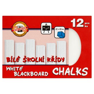 KOH-I-NOOR Biele školské kriedy 12 ks