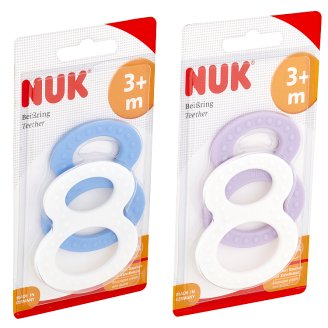 NUK Hryzadlo 3+ m 2 ks