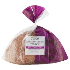 Tesco Slovanský chlieb tmavý 400 g