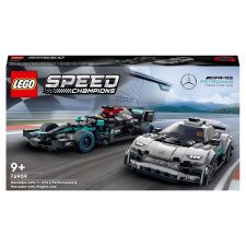 LEGO Speed Champions 76909 Mercedes-AMG F1 W12 E Performance & Merc