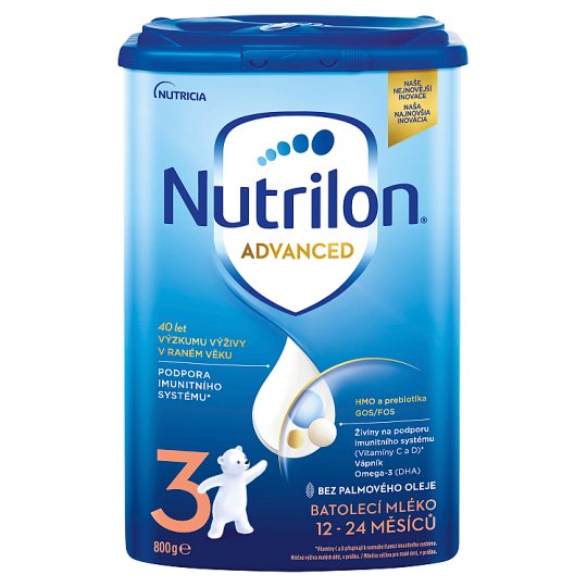 Nutrilon 3 mlieko pre malé deti 12-24 m 800 g